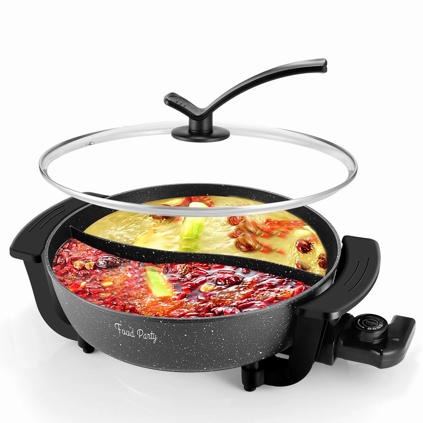 PENTOLA CALDA DESIGN doppio orecchio acciaio inox ideale per kimchi