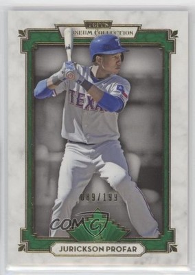 2014 Topps Museum Collection Green 89/199 Jurickson Profar #24 0q1p