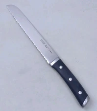 Chicago Cutlery DAMEN 8" BREAD Knife, Stainless Steel Blade, Full-Tang, NEW