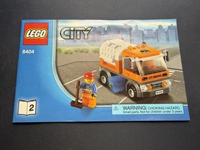 Assorted Lot of 10 LEGO Manuals CITY/Trains from 8404/7939/7938/7937/7897