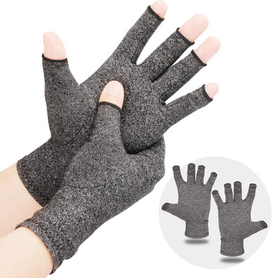 Arthritis Kompressionshandschuhe für Damen und Herren, fingerlose Handschuhe, at