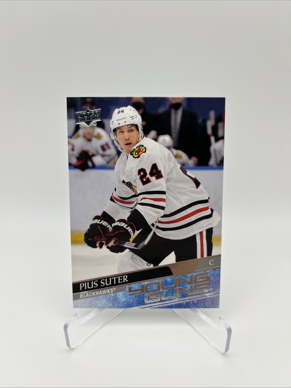 2020-21 Upper Deck Series 2 Young Guns Pius Suter #484 Rookie
