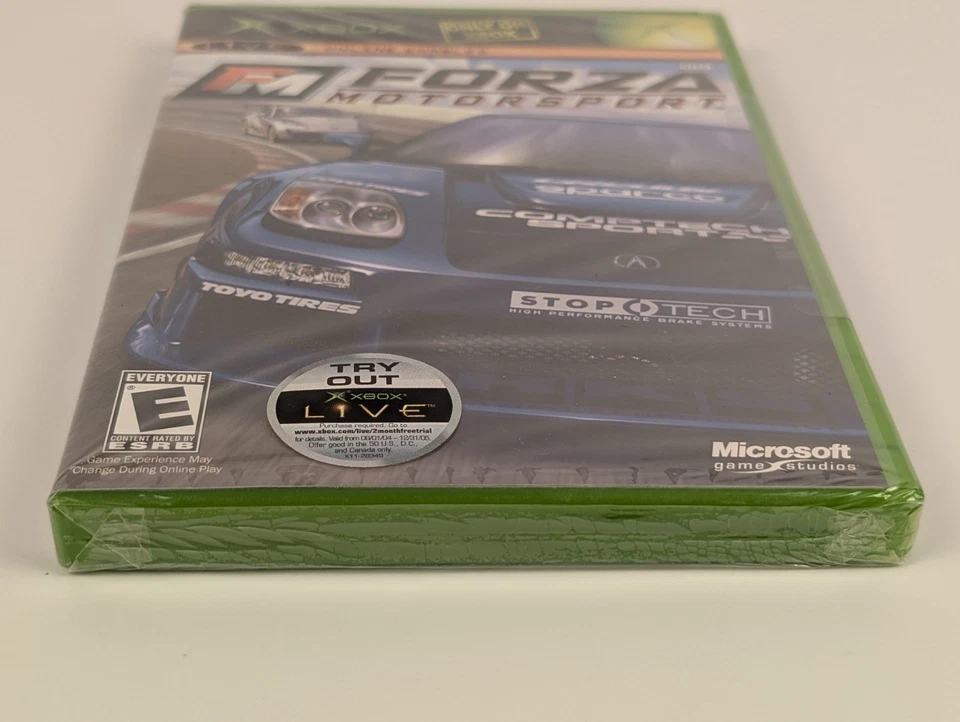 Forza Motorsport (Microsoft Xbox, 2005) OG Xbox-- Brand New Factory Sealed⬅️🔥 - Image 3 of 4