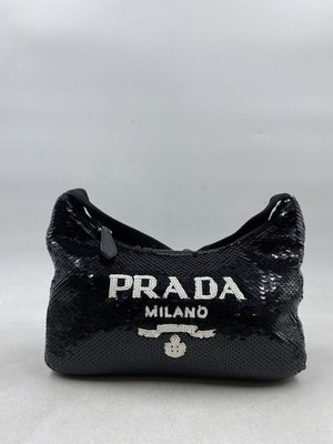 Prada Re-Edition 2000 Sequinned Mini Bag