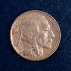 1937-S Buffalo Nickel, VF Condition, Most of Horn, Better Date Five Cents D321
