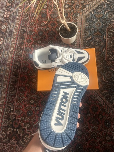 Louis Vuitton LV Trainer Sneaker Blau Größe 45 - Bild 3 von 5