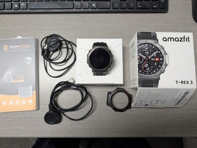 Amazfit T-Rex 3  Smartwatch With Extras 