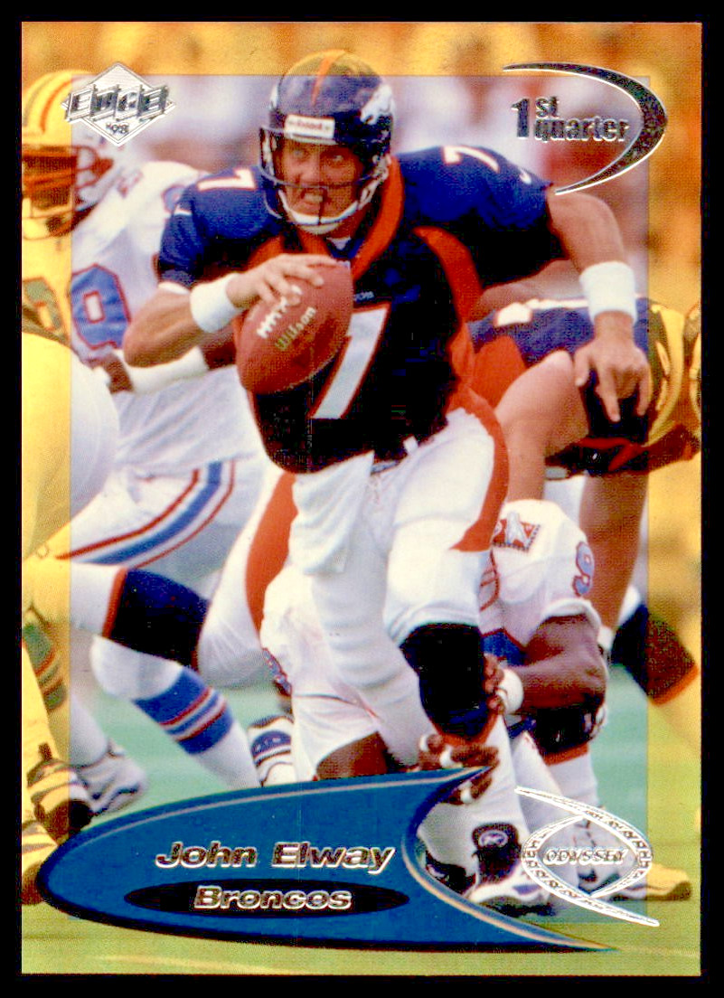 1998 Collector's Edge Odyssey !st Quarter Hologold  Unnumbered John Elway #42H
