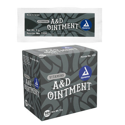 144 Count Skin Protectant Ointment for Cuts Burns Tattoos and Dry Skin Relief