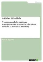 José Rafael BolíVar Pinilla | Programa Para La FormacióN De Investigadores En...