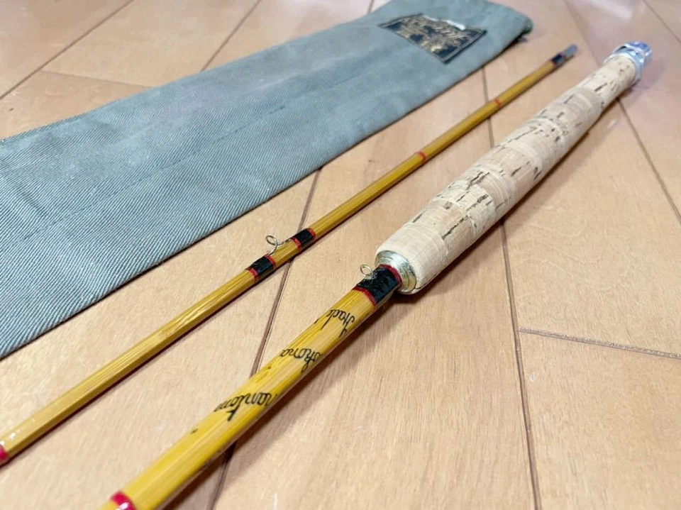 Caña de bambú Hardy Hollokona The Phantom 8' #5 caña de pescar de colección Foto 3 de 4