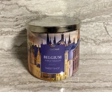 Goose Creek BELGIUM SWEET SHOP 3 Wick World Traveler Candle 14.5 oz- Retired
