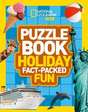 Puzzle Book Holiday: Brain-tickling quizzes, sudokus, crosswords Four-color