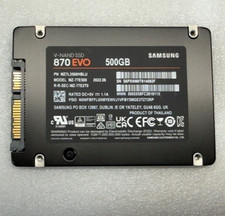 Samsung 860 EVO V-NAND SSD 500GB 2.5" SATA III 85%+ Health - WIPED/TESTED -