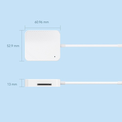 4 in 1 Type-C USB-C Smart Media M2 SD XD Card Reader Adapter For iPhone Android - Afbeelding 12 van 12