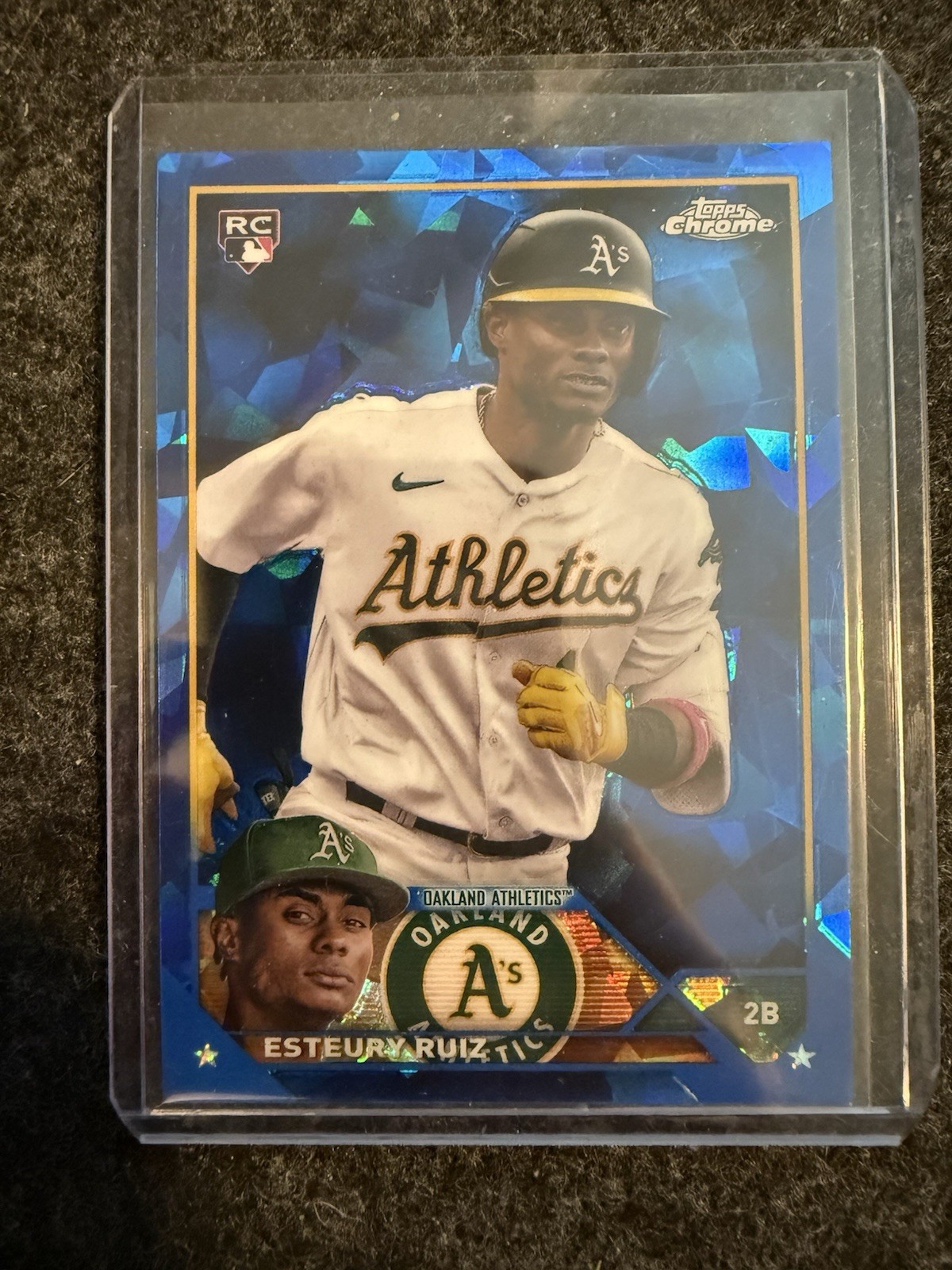 Topps Sapphire 2023 Esteury Ruiz Athletics #650 RC