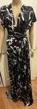 Von Ronen Long Transformer Dress Wrap Muilti-wear Dress Made in USA