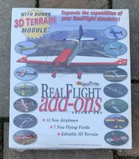 Great Planes Real Flight Add-Ons Volume 1 Flight Simulator New Sealed
