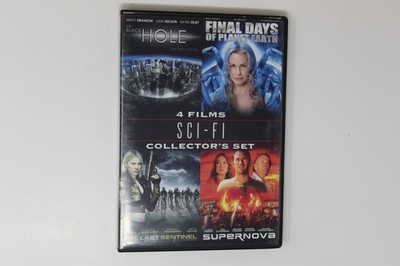 4 Films Sci-fi Collector's Set DVD Black Hole Final Days Last Sentinel