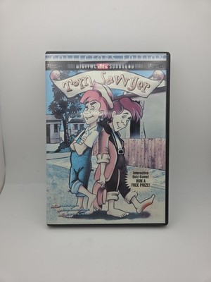 Tom Sawyer Animated DVD 1999 Collector's Edition DTS Digital Surround
