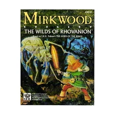 ICE MERP 1st Ed Mirkwood - The Wilds of Rhovanion VG