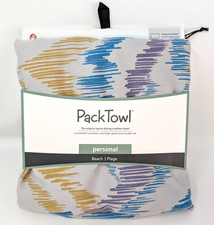 PackTowl Personal Beach Size 36 x 59 Multicol...