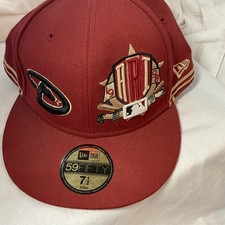 MLB Arizona Diamondbacks New Era Cap 59FIFTY Red Black