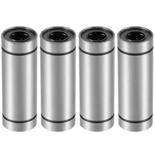 LM10UU Extra Long Linear Ball Bearings 10mm Bore Dia 19mm OD 55mm Length 4pack