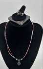 925 Sterling Silver Beads Locket Necklace w/Ring 11.1g — photo 1