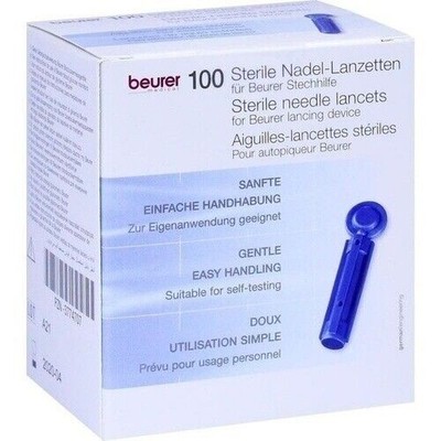 BEURER Nadel-Lanzetten steril, 100 St PZN 03774707