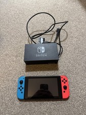 Nintendo Switch Console with Neon Blue/Neon Red Joy-Con Controllers