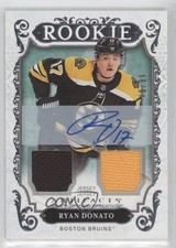 2018-19 Upper Deck Artifacts Rookies Silver Material 49/99 Ryan Donato Auto k1r