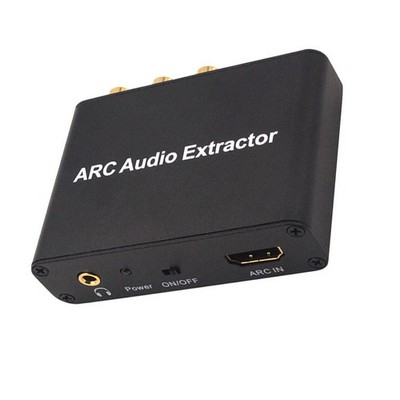 DC 5V HDMI ARC Audio Extractor Digital DAC to RCA Coaxial SPDIF 3.5mm Adapter