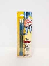 Vintage 90's 2 Pack Pilot Better Ball Point Pen BLUE ink Fine Point HTF Sealed