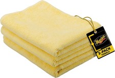 Meguiars Supreme Shine Microfiber Towels For 3 Towels Yellow