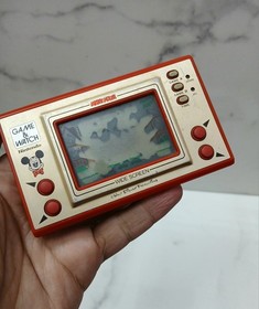 Lot Of 5 Nintendo Game Watch Wide Screen Game ( Parts Only )