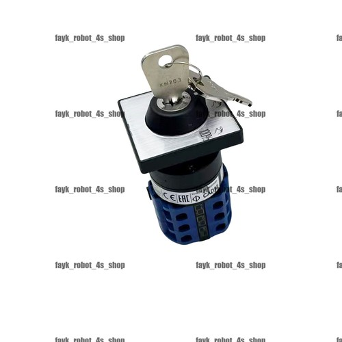 ON6KB Gabinete de control Interruptor de modo de 3 velocidades con teclas para piezas de controlador de robot ABB - Imagen 6 de 19