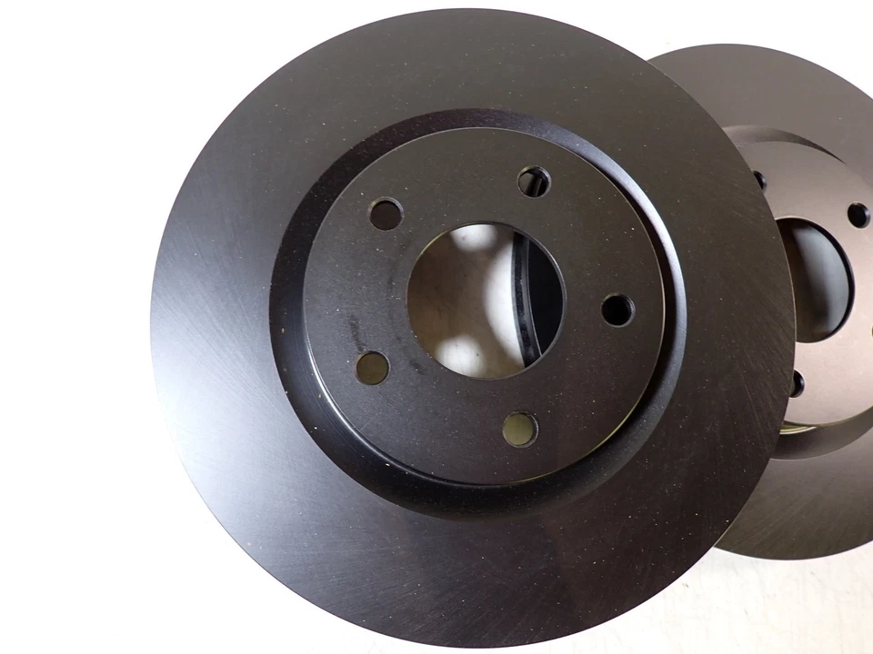 EBC RK7471 Front Brake Rotors Black Coated Set for Nissan Rogue 2014-2020 Foto 2 de 4