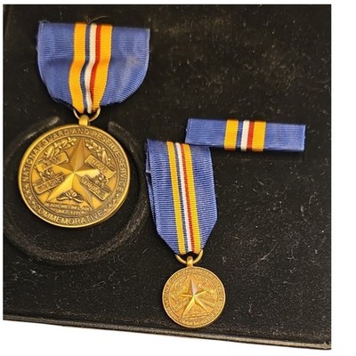 National Guard & Reserve Service Commemorative Boxed Medal Set