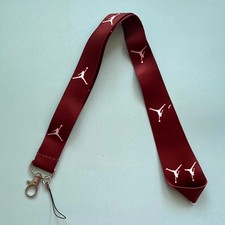  2 JORDAN NIKE LANYARD BROWN BRAND-NEW CLASSIC DESIGN FREE SHIPPING