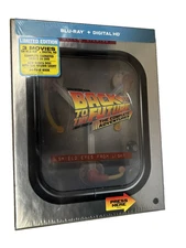 Back To The Future Complete Adventures Box (Blu-ray, 2015, 8-Disc) Michael J Fox