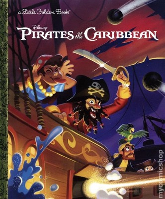 Disney Pirates of the Caribbean HC A Little Golden Book #1-1ST NM 2023
