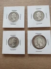 LOT OF 4 - 1964 WASHINGTON QUARTERS 90% SILVER AS SHOWN