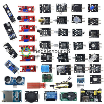45 In 1 Updated Sensor Module Starter Kit For Arduino Raspberry Pi Education