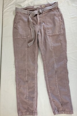Anthropologie Women’s The Wanderer Pants 30 Pink Utility Straight