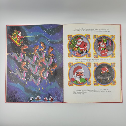 VTG The Honeybears Christmas Surprise 1st Edition Hardcover Book Belgium 1983 - Picture 4 of 7