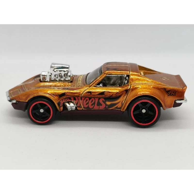 Hot Wheels Super treasure hunt Sth '68 Corvette-Gas Monkey Garage