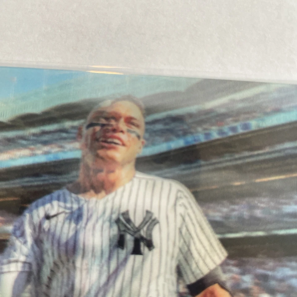 2023 Topps Stadium Club Aaron Judge Yankees SC in 3D #3D-3 SP ONLY 100 MADE - Image 3 of 4