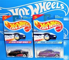 Hot Wheels 1995 Lot of 2 Steel Passion & Pearl Passion w/ WWBWs