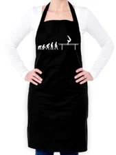 Evolution Of Man Parallel Bars Unisex Apron - Gymnastics - Gymnast